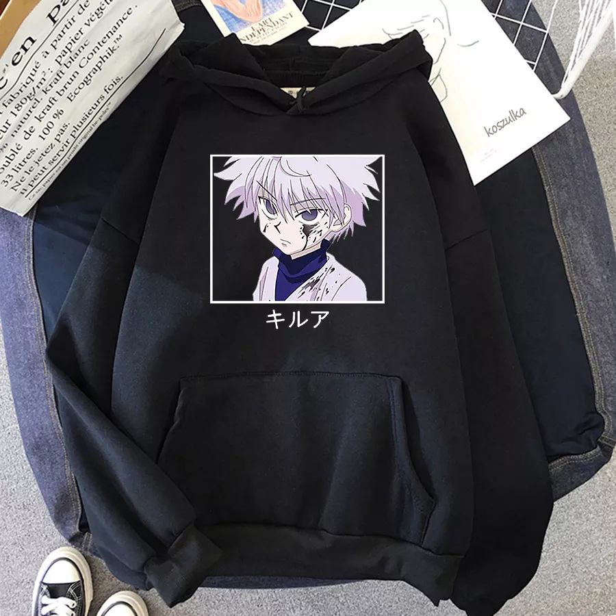 Hoodie Killua Zoldyck Hunter X Hunter Gon Freecss Assassin Hoodie Hunter X Hunter Killua Zoldyck Anak Murah Ori Sweater Anime Killua Zoldyck Distro Hodie Anime Jepang Xxl Murah Jacket Hodie Anime Hunter X Hunter Killua Gon Jaket Anime Pria Murah Keren XXL