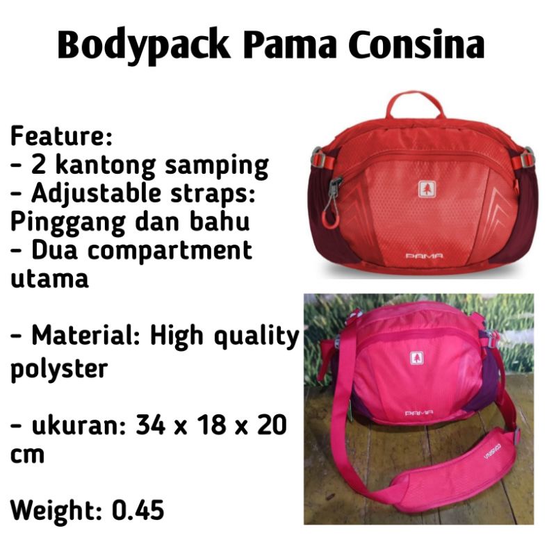 Bodypack Consina Pama