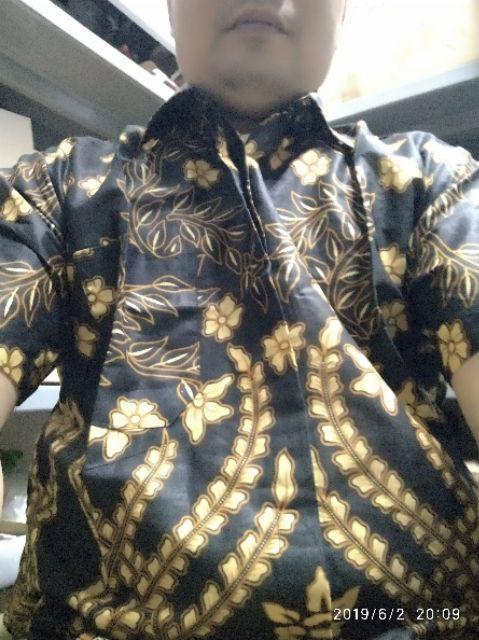 Keluarga Batik Couple Sarombit Seragaman Kondangan Tanah Abang Wanita Murah Princess Azkana Sogan 26