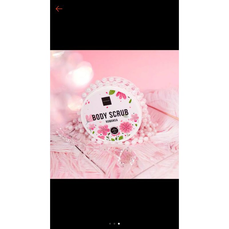 BODY SCRUB SCARLET