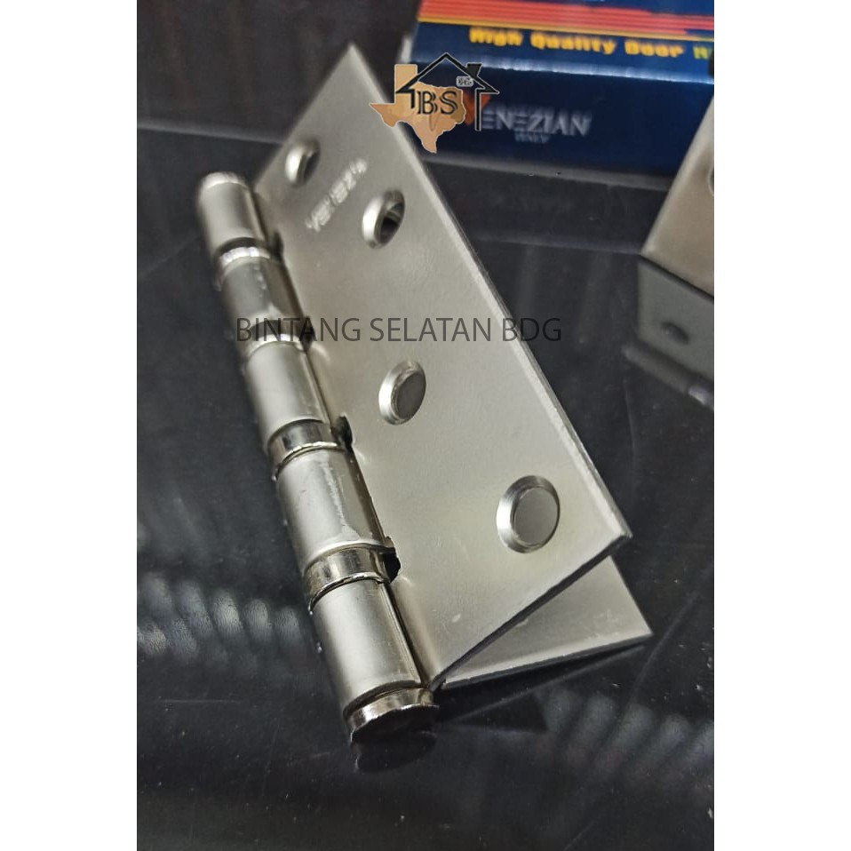 ENGSEL JENDELA ENGSEL PINTU DOOR HINGE STAINLESS 4INCH VENEZIAN