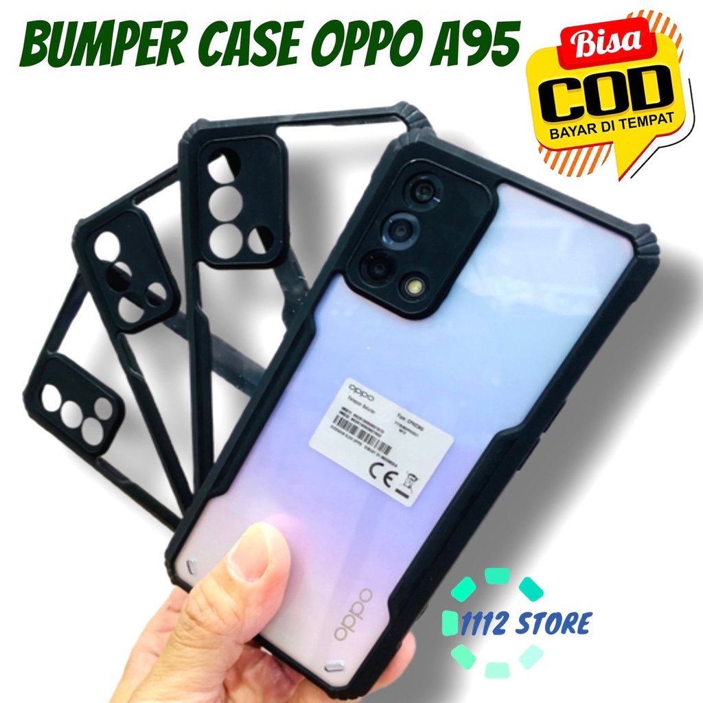Case Oppo A95 - Bumper case Oppo A95 - hardcase Oppo A95