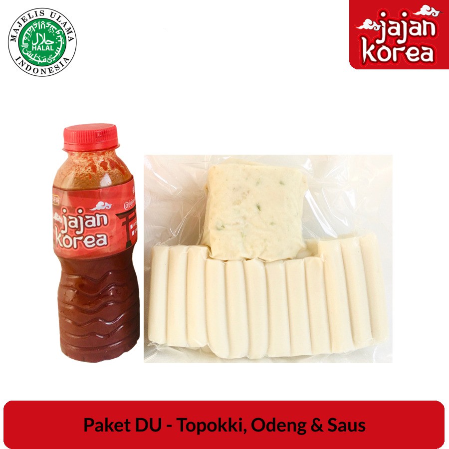 Paket Du Topokki, Odeng & Saos