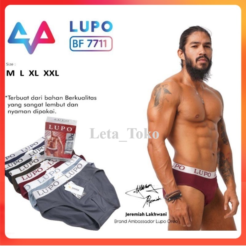 Celana Dalam Pria Dewasa Lusinan Grosir Murah CD Cowok Lupo Sexy 7711