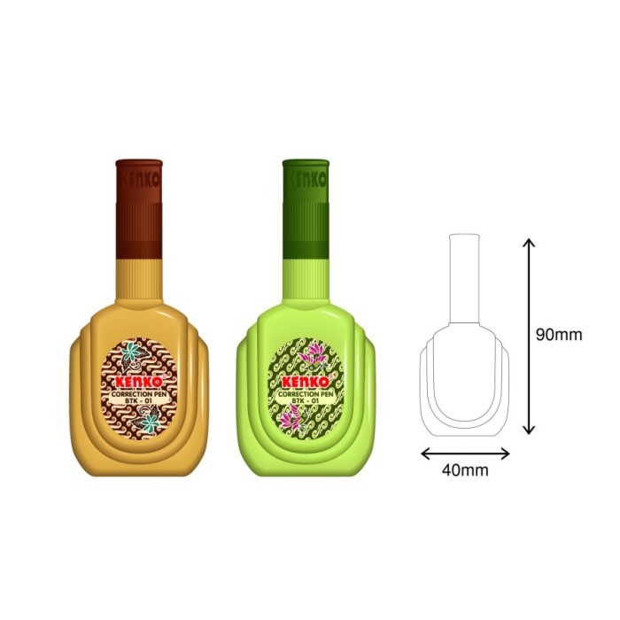 

Star Kenko Correction Fluid Btk-01 / Lusin Hemat