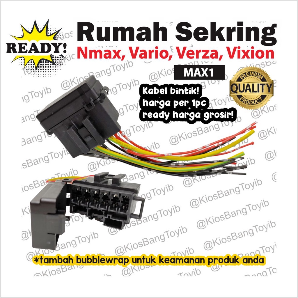 Rumah Box Sekring Sikring Nmax Vario Verza Vixion ((MAX1))