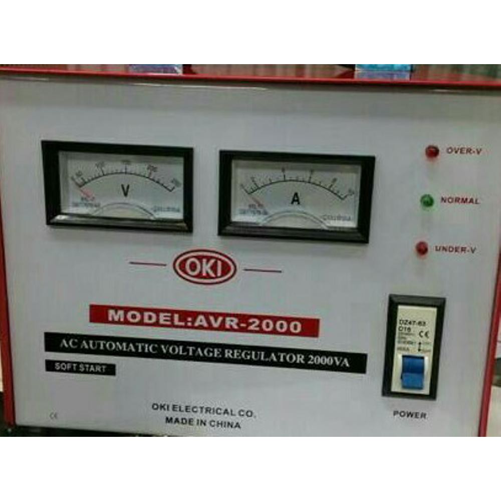 Stabilizer Regulator Listrik OKI 2000 watt