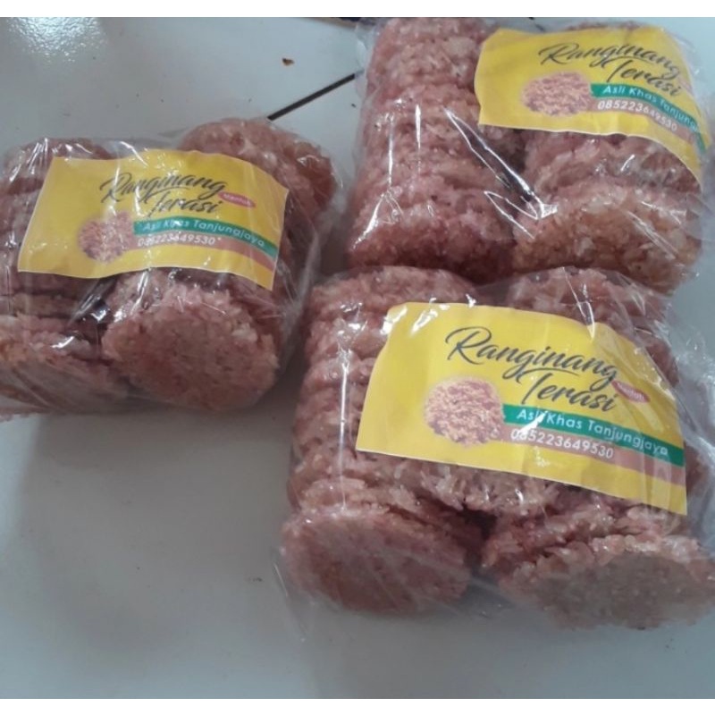 

Rengginang Mentah isi 30 Berat 500 gram Ketan Asli Rengginang Terasi Khas Tasikmalaya