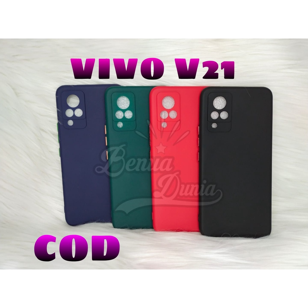 CASE MACARON PROTECTION KAMERA VIVO V19 -VIVO V21 -VIVO X50 // SOFTCASE MACARON VIVO - BD