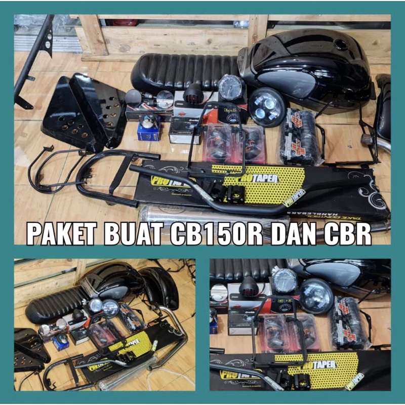 PAKET Custom JAPSTYLE CB 150 R / paket bodyset cb 150 r