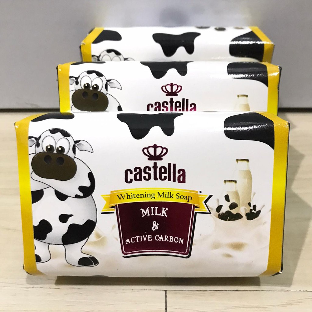 Sabun Castella Sabun Susu Sabun Batang Whitening Milk Soap Sabun Anak Ori BPOM