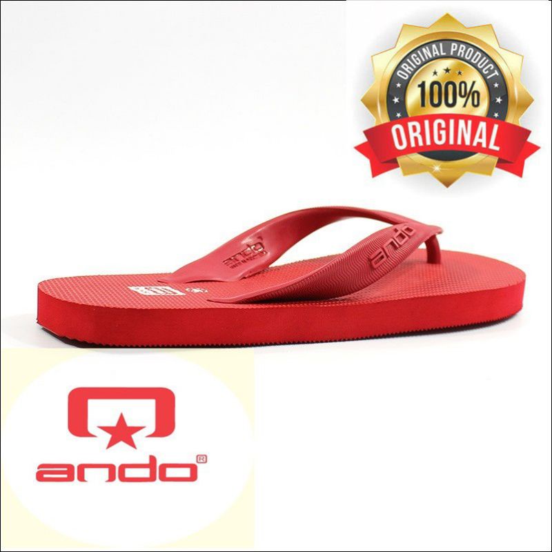 ANDO HAWAI BASIC JUMBO SANDAL JEPIT PRIA DEWASA ANDO ORIGINAL 43-46
