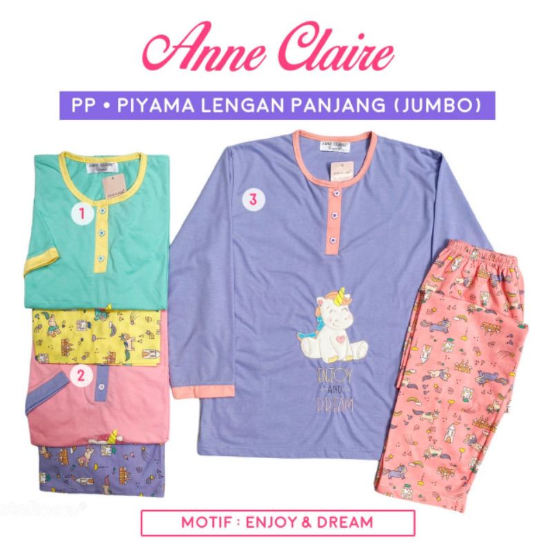 Piyama BabyDoll Anne Claire size XL