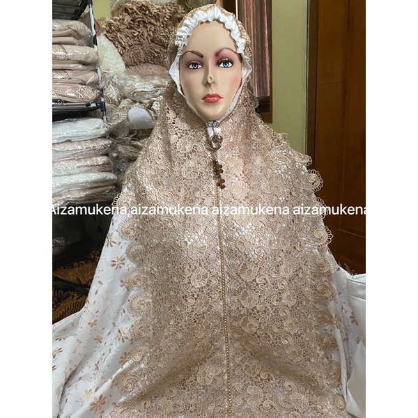 mukena keong milo kd full swarovsky (COD)