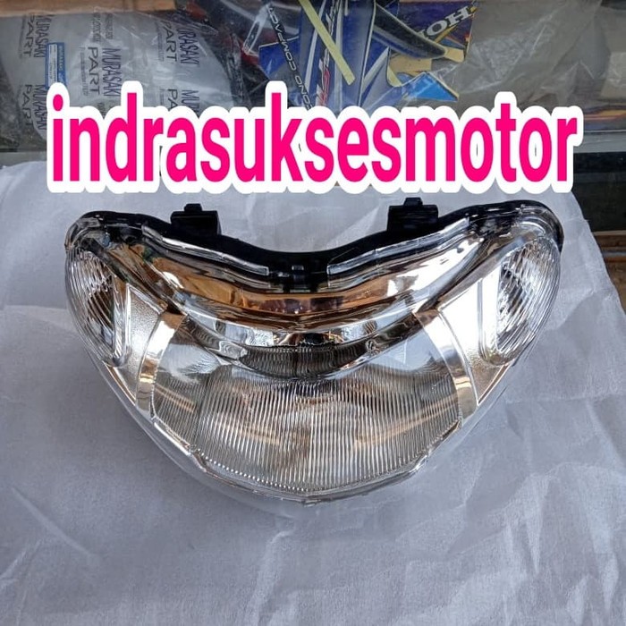 lampu depan revektor depan motor mio smile