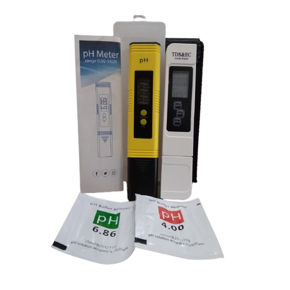 Jual Paket PH Meter Auto Calibrate TDS Meter EC Shopee Indonesia