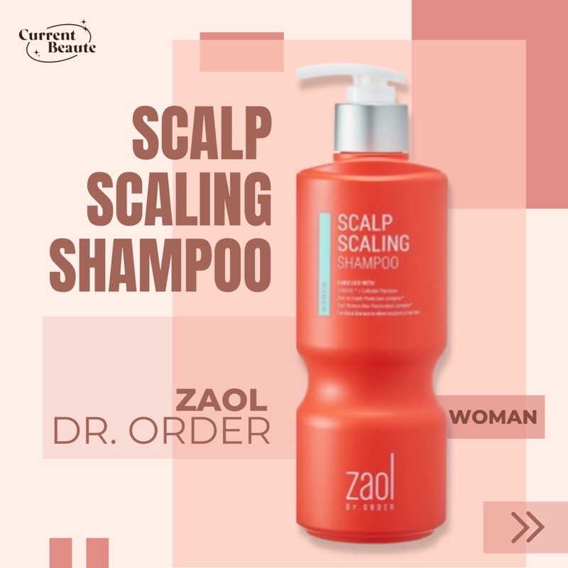 DR. ORDER ZAOL SCALP SCALING SHAMPOO WOMEN