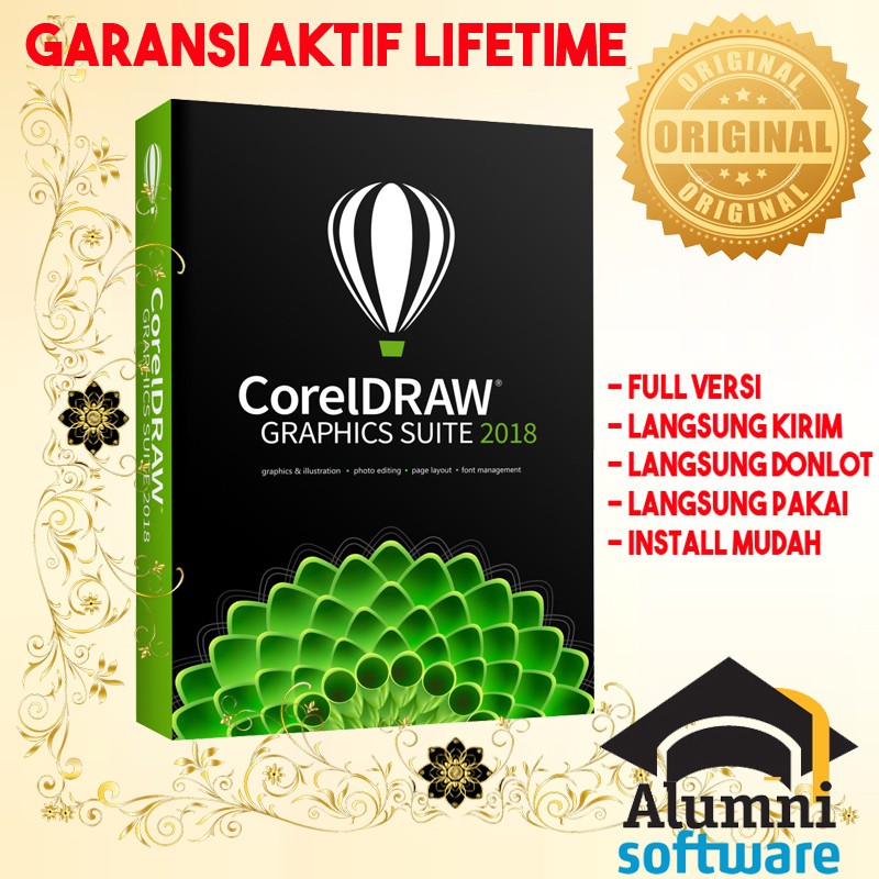 [FULL VERSION] CorelDRAW X10 LIFETIME - ORIGINAL GARANSI AKTIVASI