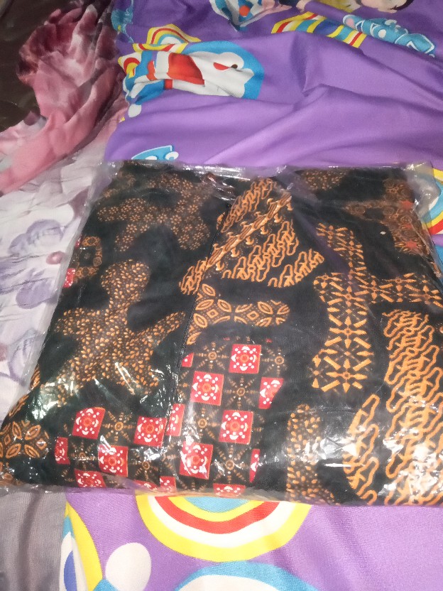 Gamis Batik (cod) Manggar Gamis Batik Pesta Model Terbaru