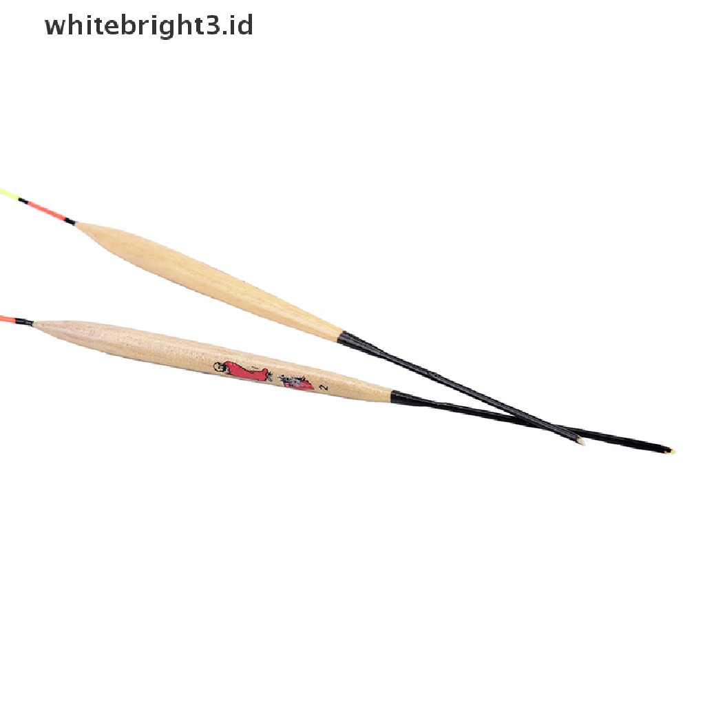 {whitebright3.id} 10 pcs/lots fish float wood fishing float fishing tackle tools for fish float ,