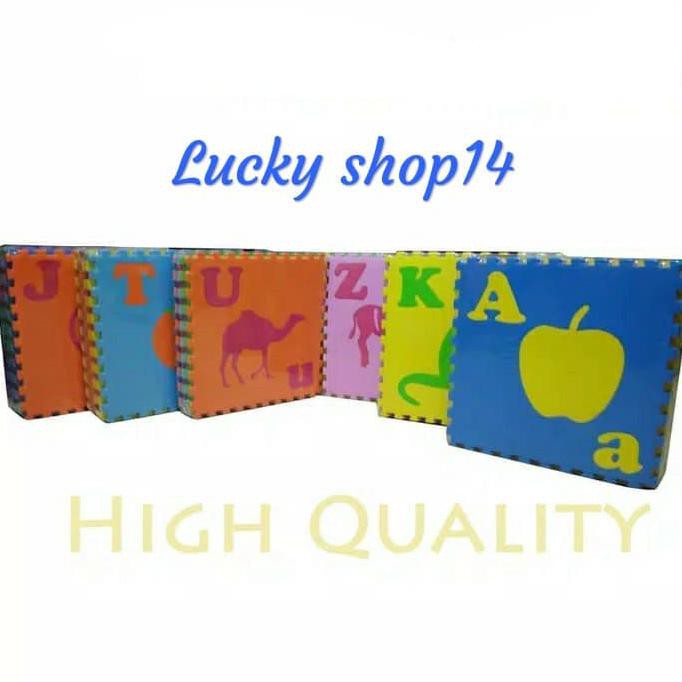 Evamat / Matras / Puzzle Abjad Uk.30X30 Isi 26Psc. - Termurah 