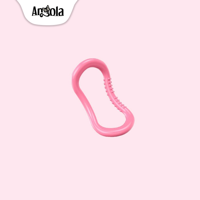 Angola Yoga S05 Alat Fitness Rumah/Alat Olahraga/Tummy Trimmer/Yoga Pilates/Gym-Yoga Ring-Pink