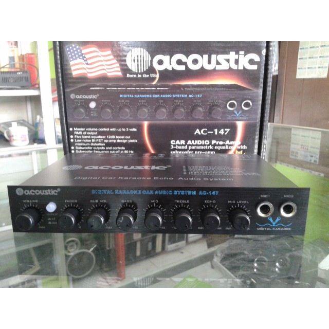 EQUALIZER/pre amp MOBIL ACOUSTIC