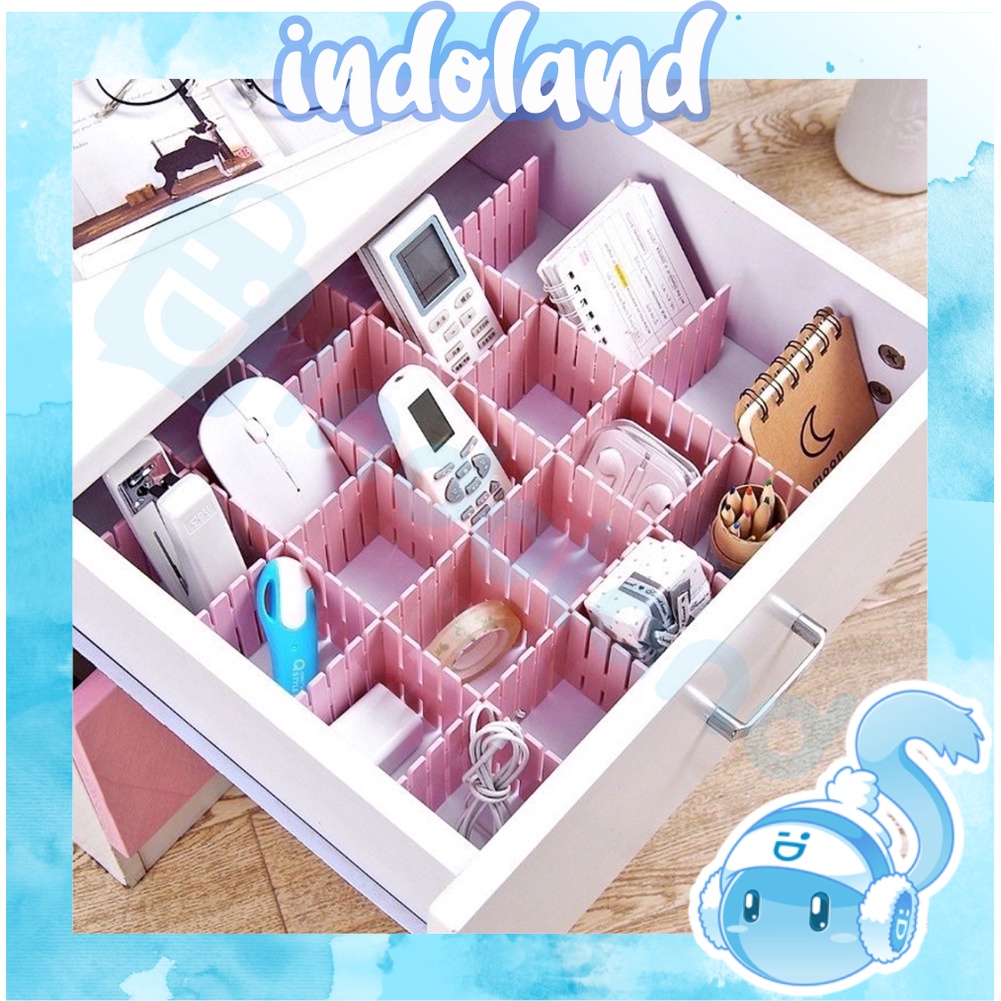 ☀INDOLAND☀ R598 Papan Sekat Laci (4pcs)