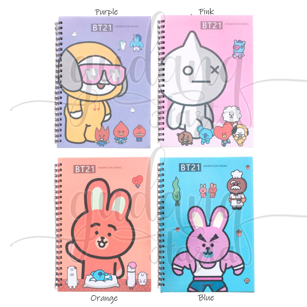 Notebook Korea Boyband Mascot Lucu  Buku Notes GH 308024