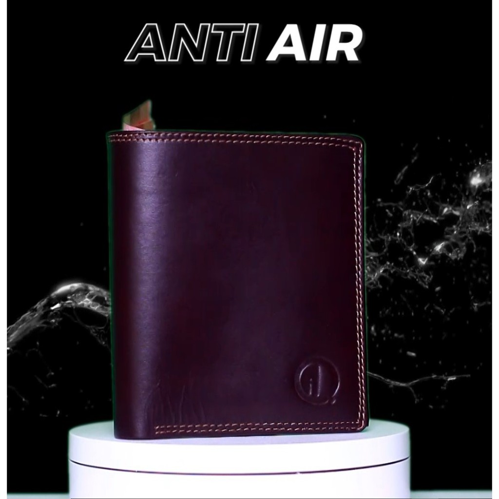 DOMPET KULIT EVREN 15 SLOT KARTU EMBOSS QI LEATHER ORIGINAL EKSKLUSIF DESAIN SIMPLE DAN ELEGANT DOMPET KULIT FULL 100% SAPI ASLI PREMIUM