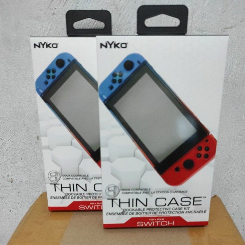 NINTENDO SWITCH NYKO THIN CASE COLOR CLEAR