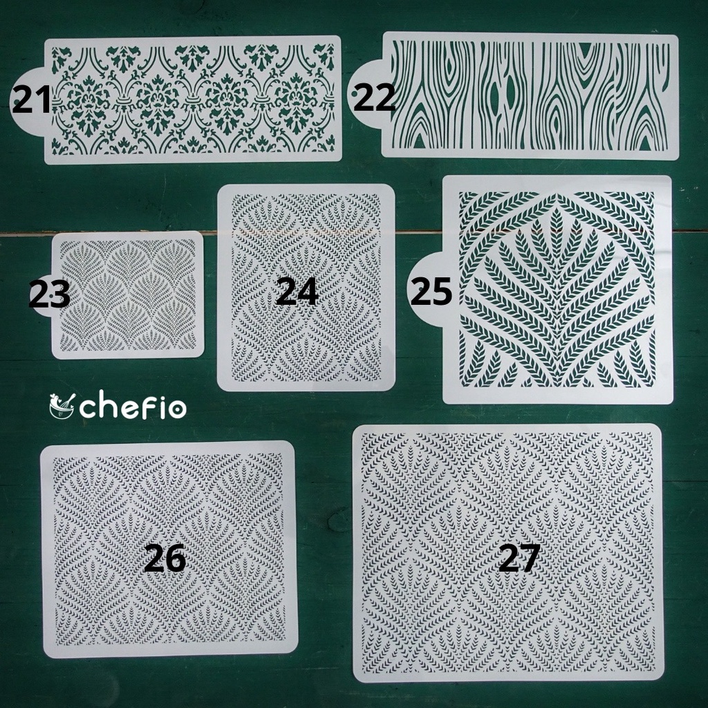 Cake Stencils Lace Pattern Motif Batik Stensil Cake Dekorasi Kue