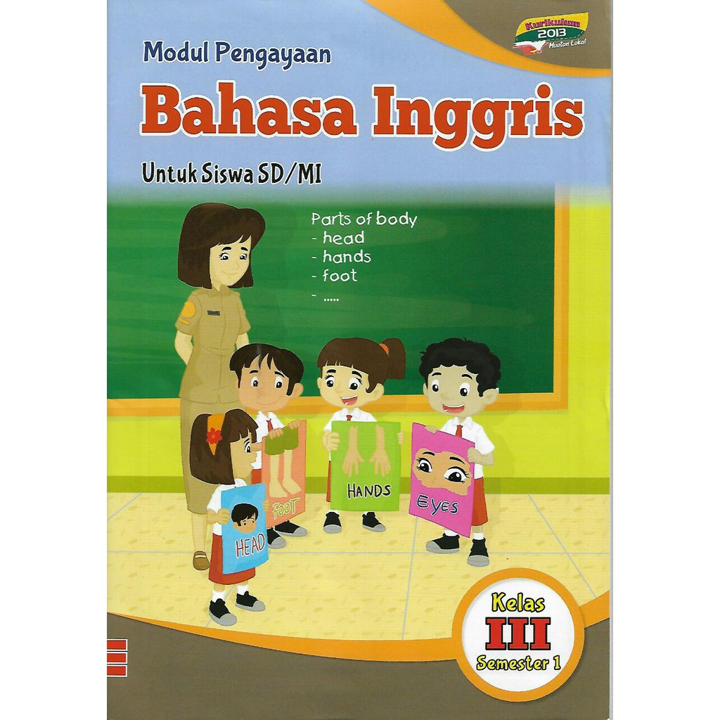 Lks Bahasa Inggris Kelas 3 Sd Mi Semester 1 Kurikulum 2013 Shopee Indonesia