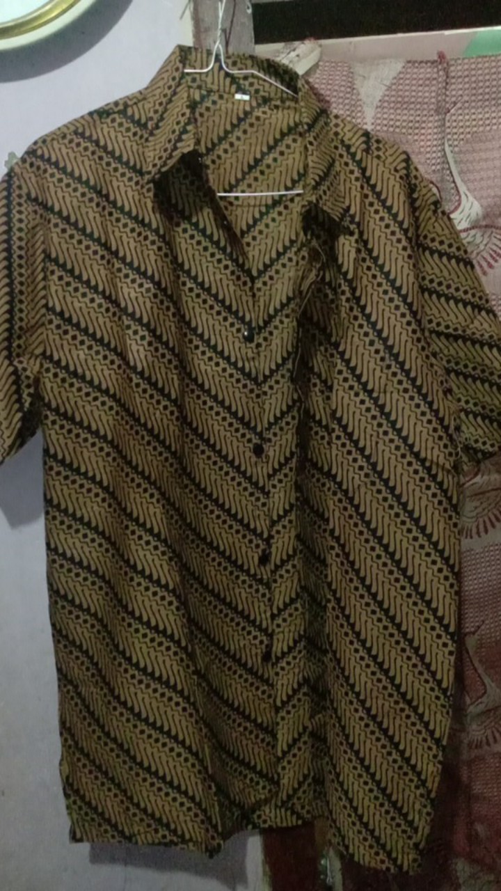 Big Sale Kemeja Batik Pria Lengan Pendek Baju Batik Pria M L Xl Xxl Jumbo Batik Kantor Modern Murah