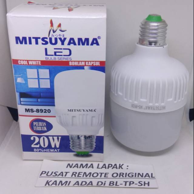 BOHLAM LAMPU LED MITSUYAMA 20W 20 WATT ORIGINAL