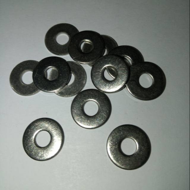 Ring flat lebar M4 stainless 304