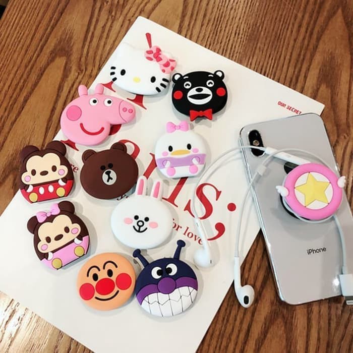 Jual [ 3D Cartoon Popsockets ] Pop socket 3D Karakter/ PVC Motif