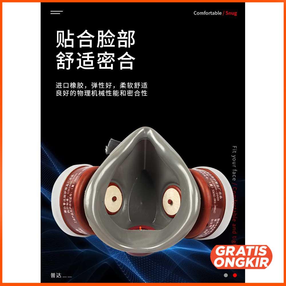 Cartridge Filter untuk Masker Gas Respirator FD-402