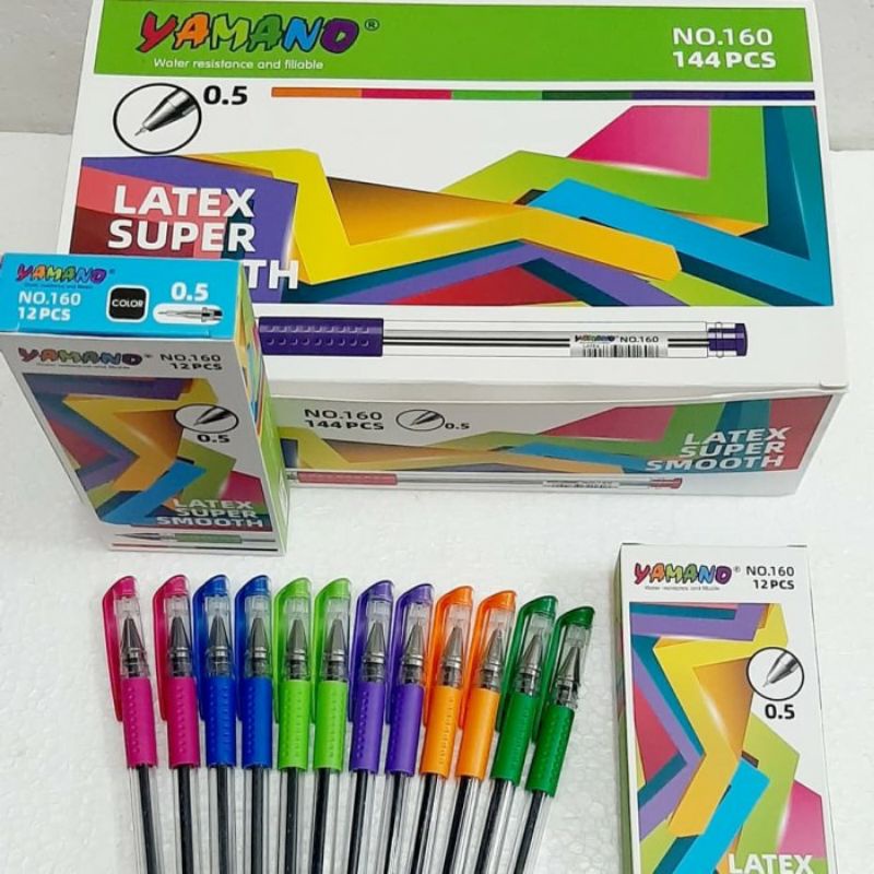 

Pulpen Gel YAMANO NO.160 (12pcs)