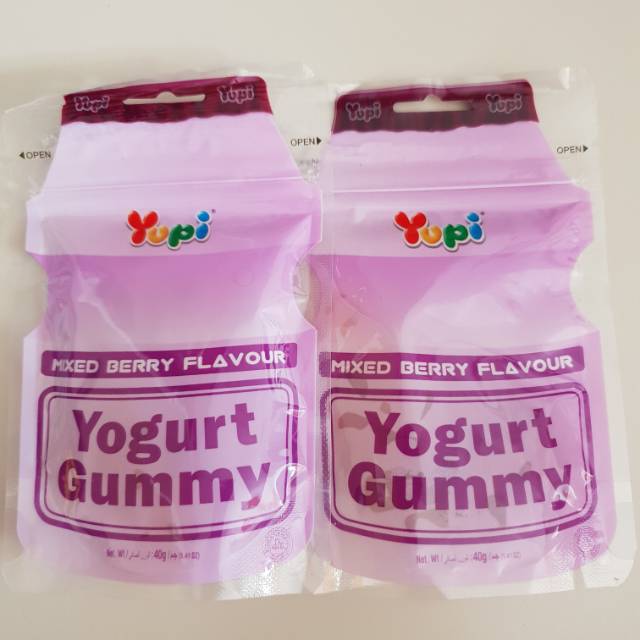 YUPI YOGURT GUMMY MIXED BERRY FLAVOUR