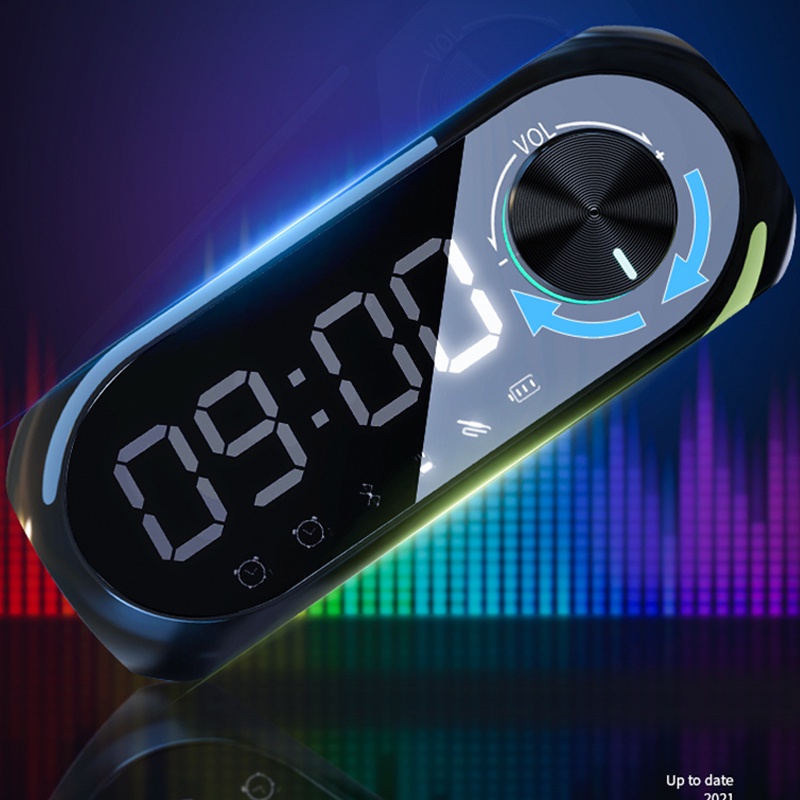 Speker Bluetooth 5.2 Portable Jam Alarm LP-2S 1200mAh - ACS