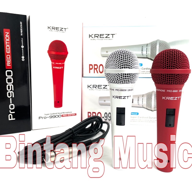 Mic Kabel Krezt Pro9900 Original mikrofon krezt pro 9900