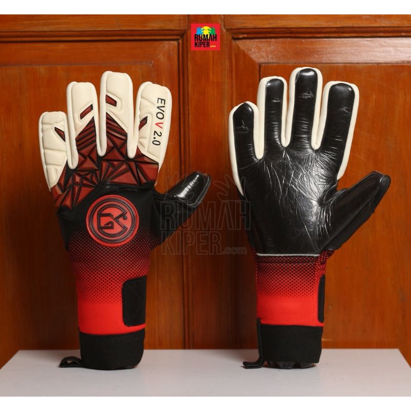 GkPro Evo V Red Reverse ( SKU : GKPRO12 ) Sarung Tangan Kiper