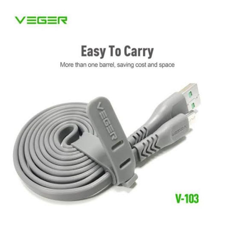 Kabel Charger Fast charging Cepat Isi Casan Data 103 MICRO USB Android 2.4A Original Vivan