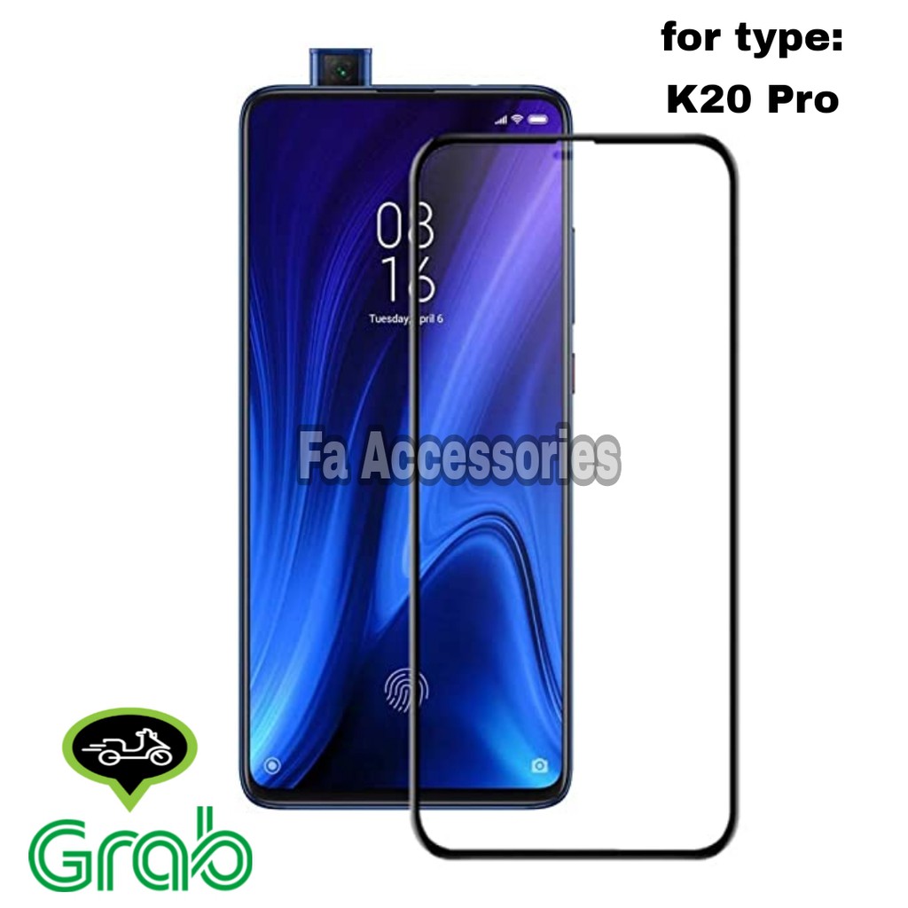 TEMPERED GLASS 5D Full Lem XIAOMI REDMI K20 PRO K20PRO HITAM SCREEN GUARD FULL GLUE