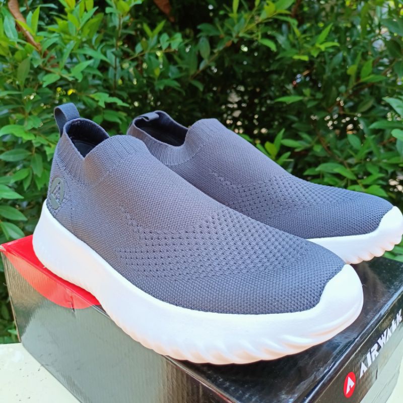Sepatu Pria Airwalk Maude Grey Original Slip On