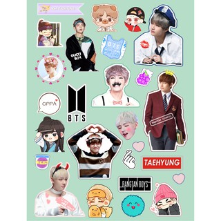  Stiker  kpop stiker  bts  sticker kpop stuff stiker  