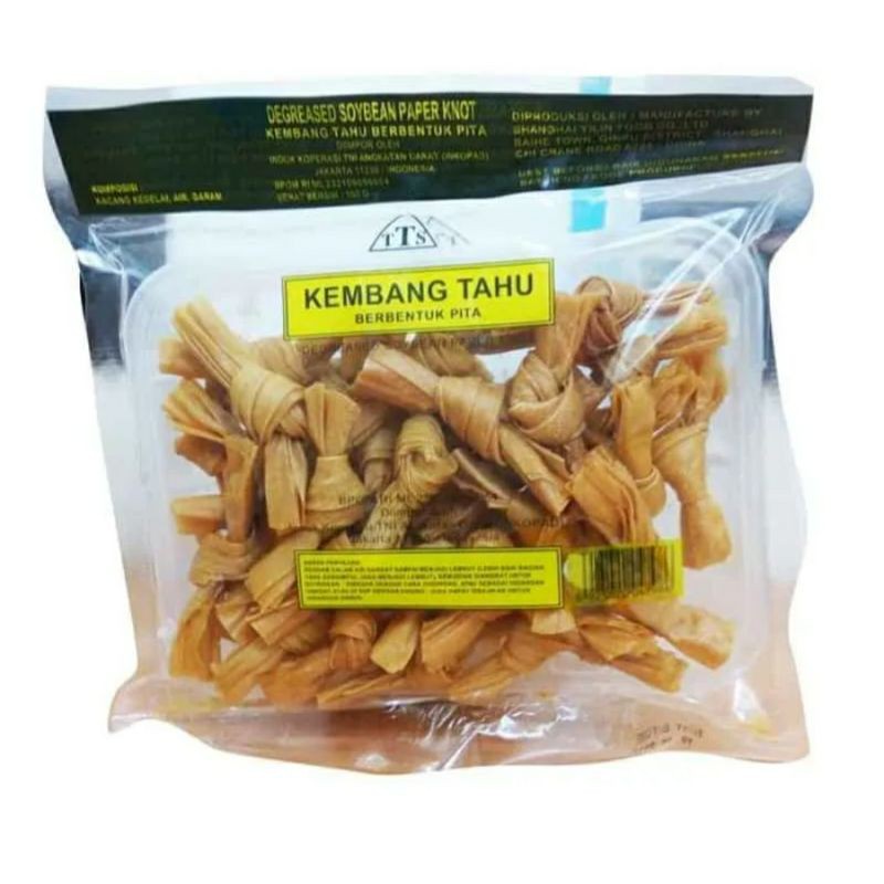 

TTS Kembang Tahu Berbentuk Pita 150 gr