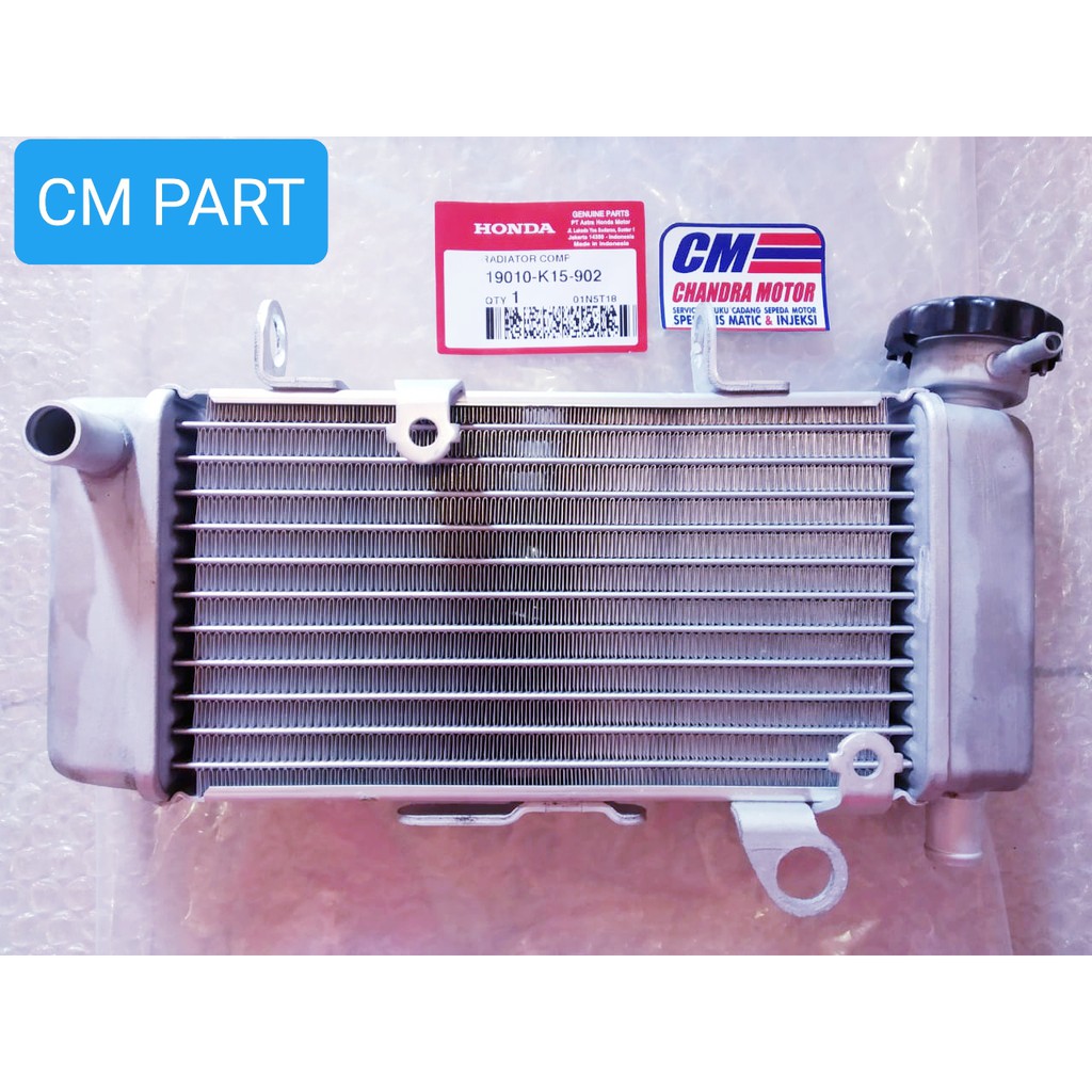 Radiator old CB150R lama  CB 150R lama 19010-K15-902 original HONDA AHM