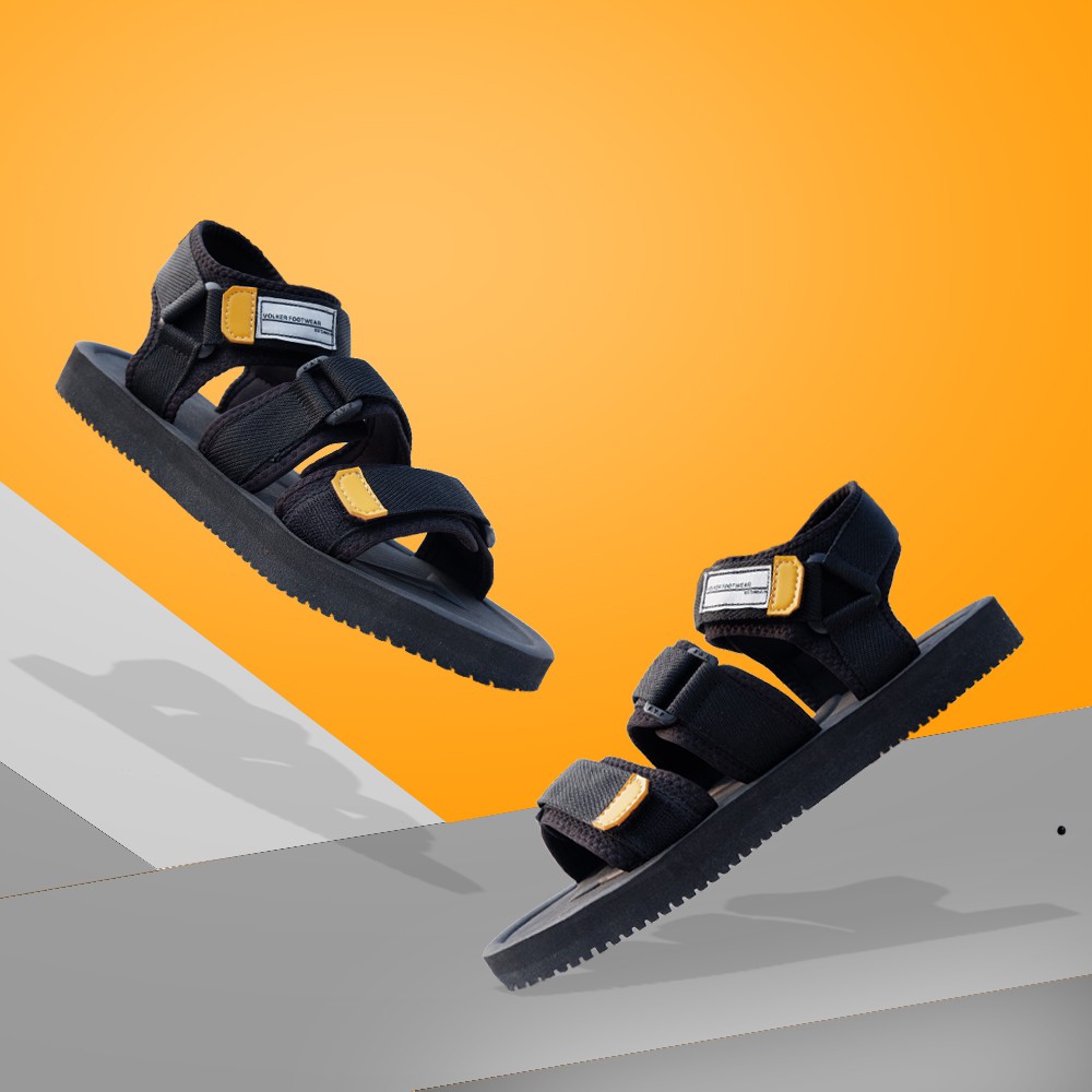 sandal kasual pria wanita volkerfootwear strap3 mest varian kuning
